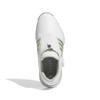 Golf Shoes Tour 360 24 Boa Footwear Spark cm 2E [Adidas Golf] Women's White/Silver Metallic/Green 23.0