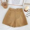 WTEMPO Summer Women's Chiffon Shorts Fashion High Waist Loose Shorts Wide Leg Shorts Casual Shorts Suit Shorts