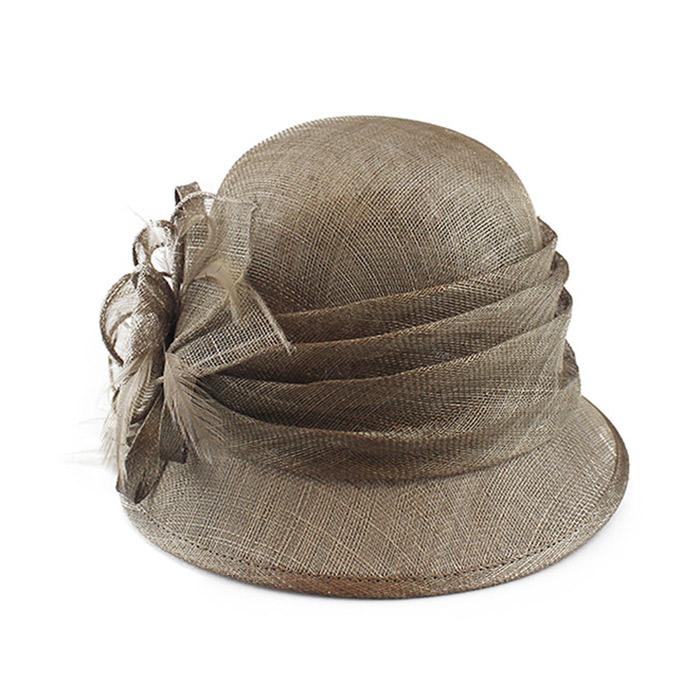 Kaliseumontapone Baron Retro Cloche Straw Hat