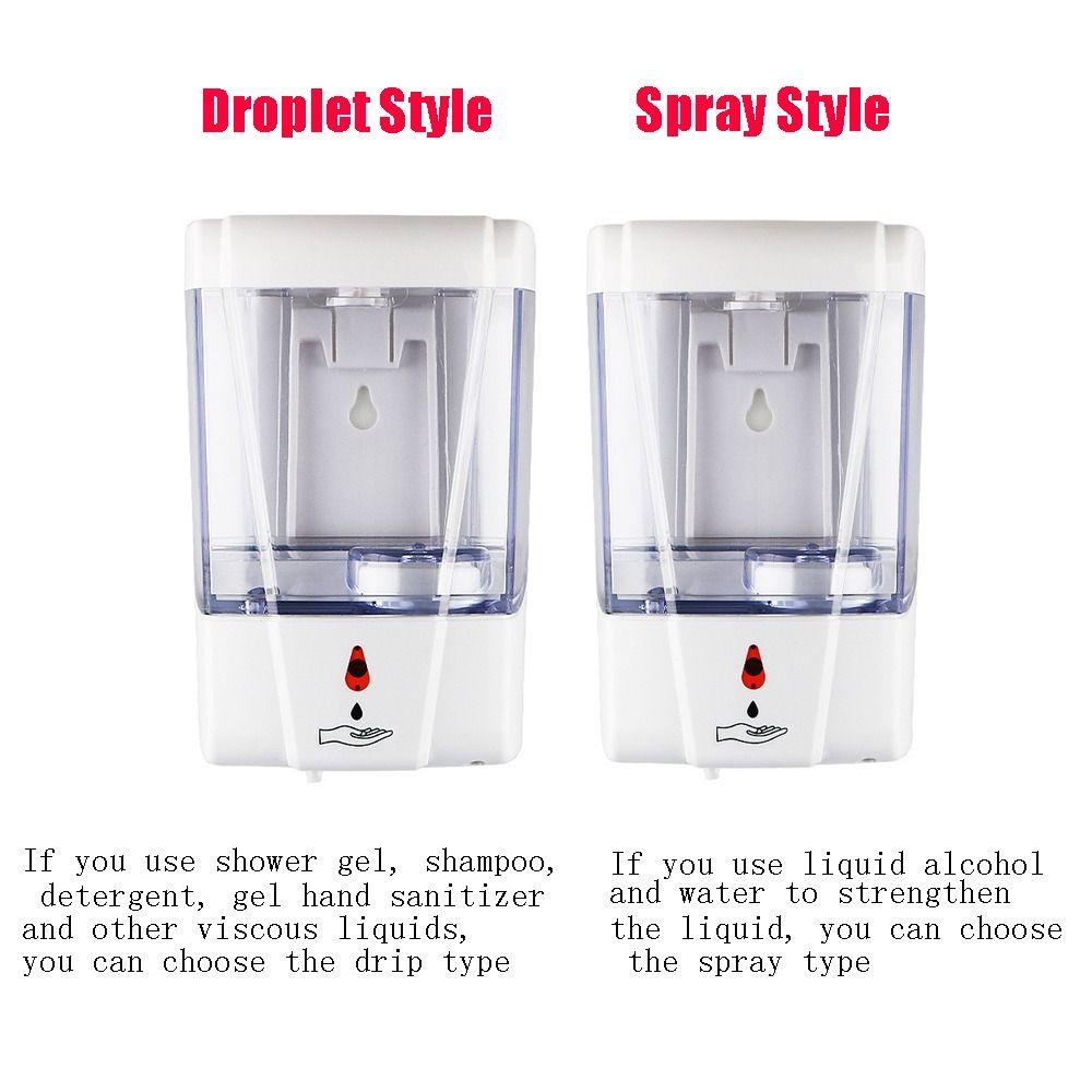 Spray/lotion Bottle Automatic Liquid Soap Dispenser Induction Hand Sanitizer Machine Bathroom