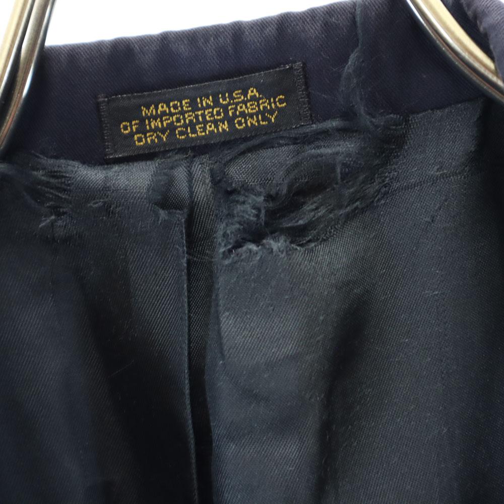 L.L.BEAN Винтажный пиджак-буш 80-х годов, сделано в США, 40R, темно-синий блейзер, мужской, б/у