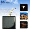 2 В 130 мА 0,26 Вт Солнечная панель Эпоксидный лист Поликристаллическая солнечная панель Ячейка DIY Светодиодный садовый светильник Портативное солнечное зарядное устройство для мобильного телефона