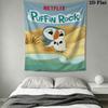 Peter Rabbit Dawn Wall Hanging Printed Fabric Blanket Decorative Tapestries for Bedroom Living Room Home Decor