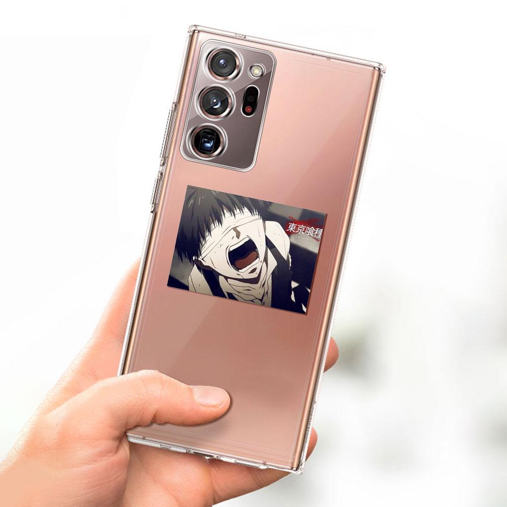 Прозрачный чехол с изображением аниме «Токийский гуль» для Samsung Galaxy Note 10 Lite 20 Ultra 9 8 S21 Plus S20 FE S10 S9 S8, силиконовый чехол для телефона