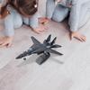 1/72 Fighter Jet Model DIY Airplane Handcraft Assembly Compact Table Decor Birthday Gift with Base
