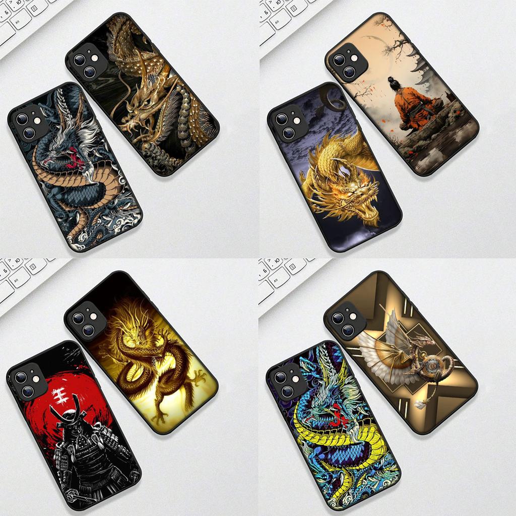 Чехол для телефона Japan Samurai Skeleton Ninja Dragon для Apple iPhone 12 13 Pro Max Mini ProMax X XR Air XS 12Pro 13Pro