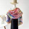 Chinese Style Long Silk Scarf for Women New Style Long Travel Scarf Satin Hollow Printed Scarf Shawl Sunscreen Scarf