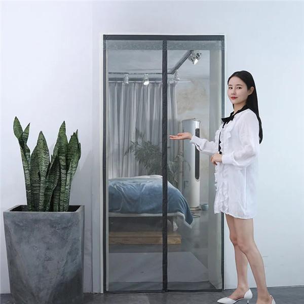HOT Velcro Magnetic Screen Door Net Anti Insect Mesh Fly Screen Mosquito Protection Net Magnet Curtains for Doors Windows Screen