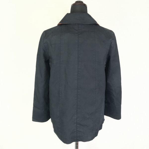 OLD ENGLAND Cotton Spring Coat Outerwear/Women’s Size S/36/Navy/Made In Japan Licensed Product(USED)