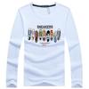 2025 Men's Loose Fit Long-Sleeve Round Neck T-Shirt - Trendy & Lightweight for Autumn