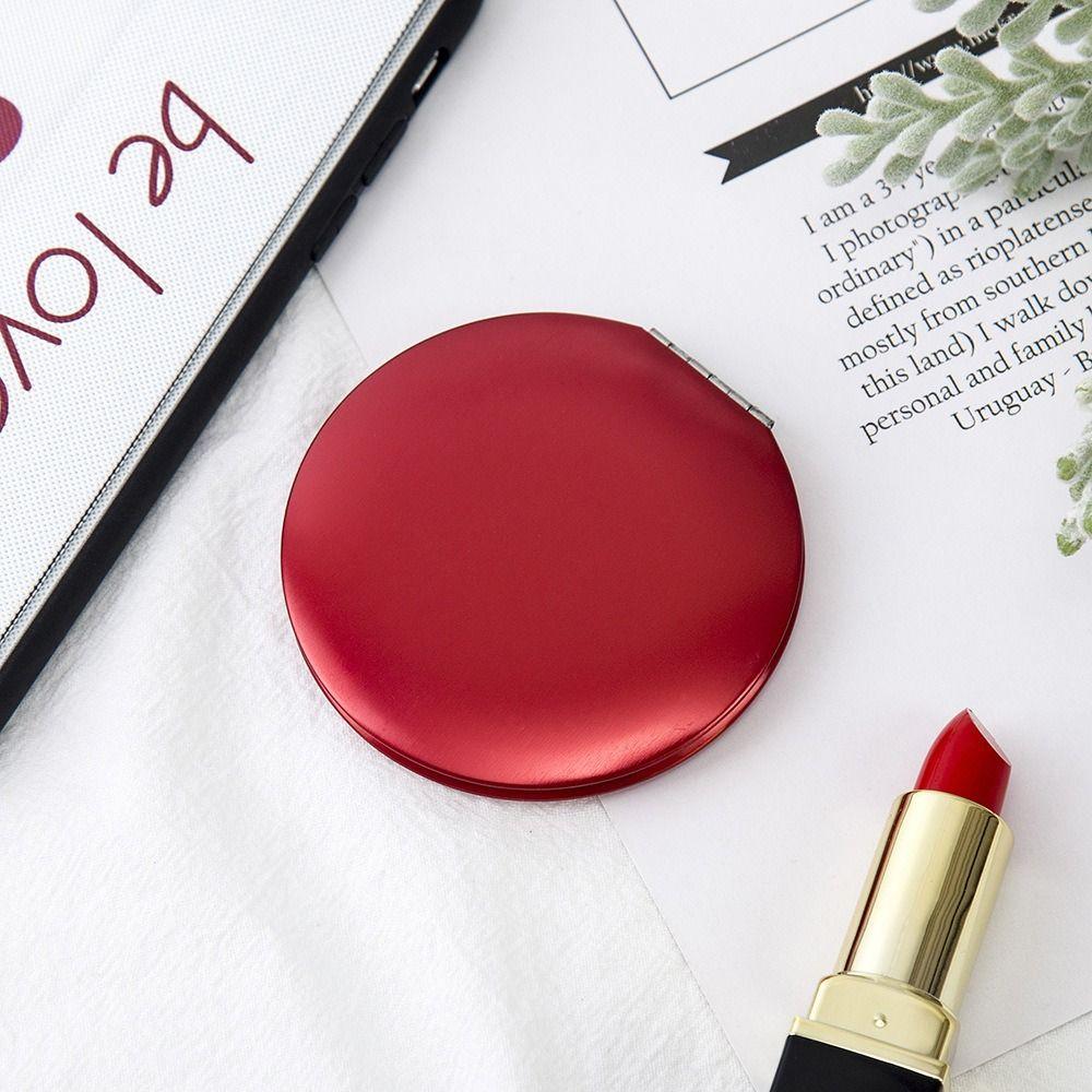 Round Cosmetics Mirror Folding Pocket Mirror Cute Cosmetics Tools