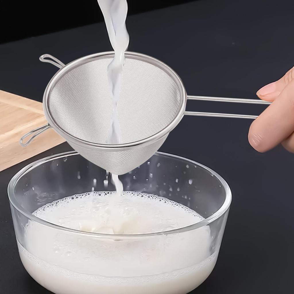 Дуршлаги С мелкой сеткой Нержавеющая сталь Дуршлаг Инструмент для фильтрации Гаджет Сито для чая Дуршлаг для кухни Еда Рис Масло Лапша Фрукты