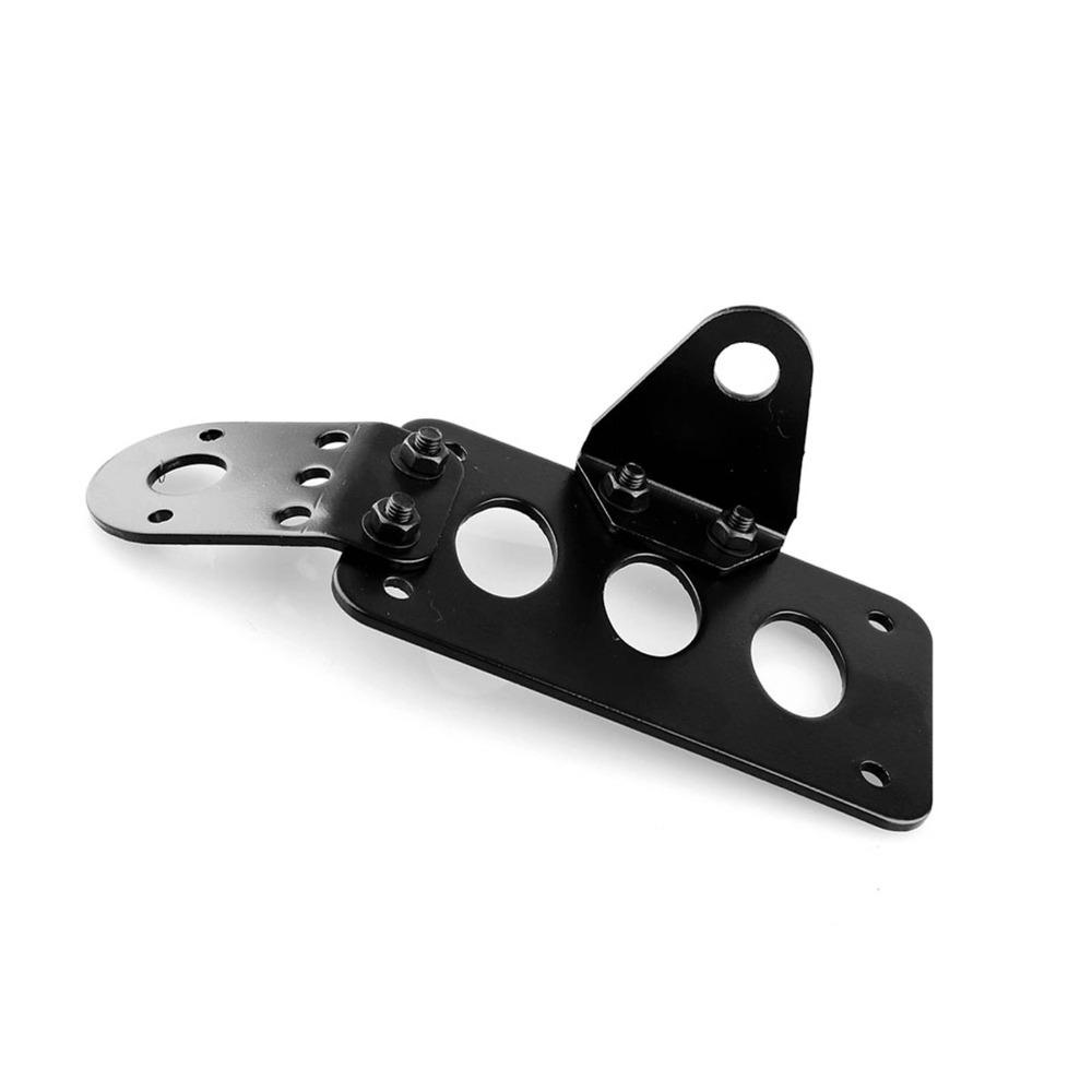 Metal Bracket Side Mount License Plate Bracket  For Modified Accessory