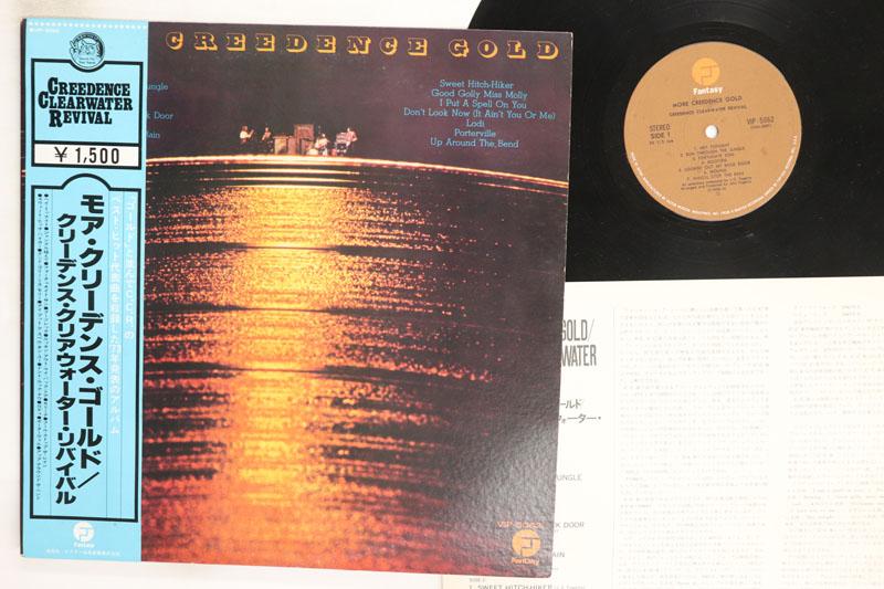 Виниловая пластинка CREEDENCE CLEARWATER REVIVAL More Creedence Gold VIP5062 FANTASY 1978 Япония Obi Рок Б/у