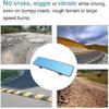 SkycropHD Anti Glare Rear View Mirror For Car, Clip On Wide Angle Panoramic Rearview Mirror Eliminate Blind Spots – Convex, Blue
