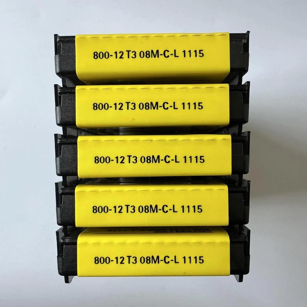 Original Sandvik / 800-12T308M-C-L 1115 /CNC CARBIDE Tool Blade 10 Pcs
