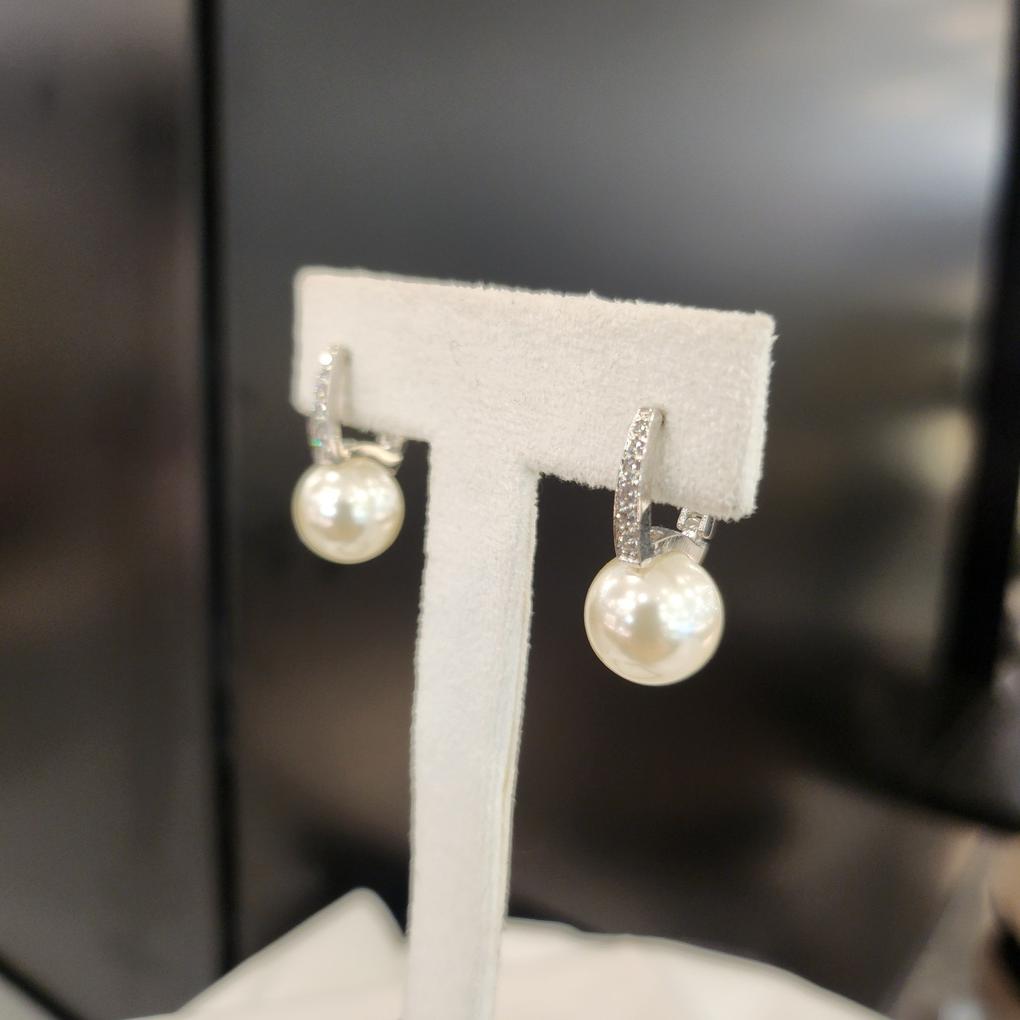 ARTRIA Серьги-гвоздики с жемчугом E One-Neck Pearl Earrings SHGERJJ0001WHF