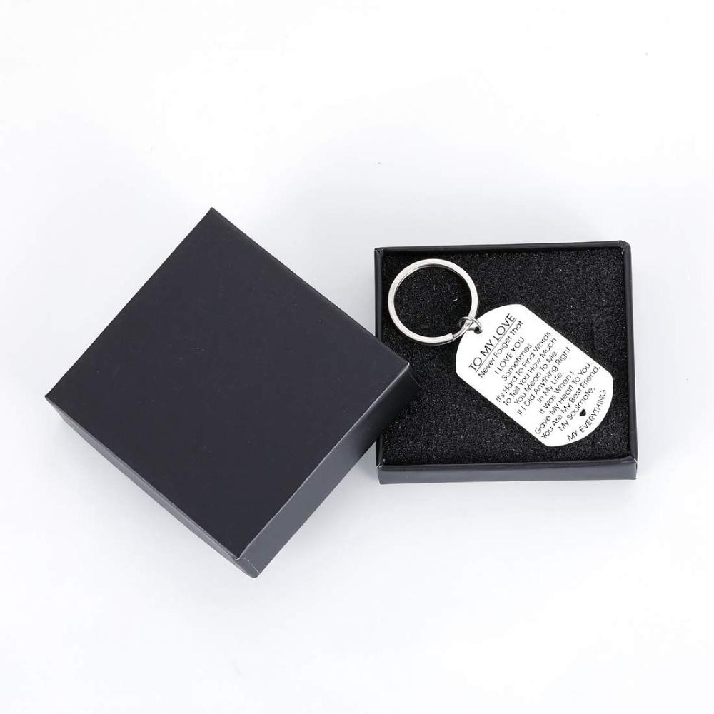 Wedding Husband Lover Gifts Anniversary Boyfriend Valentines Day Key Ring TO MY LOVE Keychain
