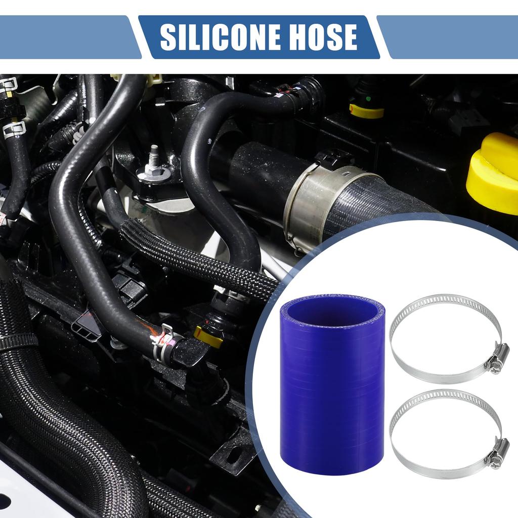 X AUTOHAUX Silicone Hose, Silicone Tube, Intercooler, Turbo, Intake, Ragator Hose, Cooling, Connection Hose,