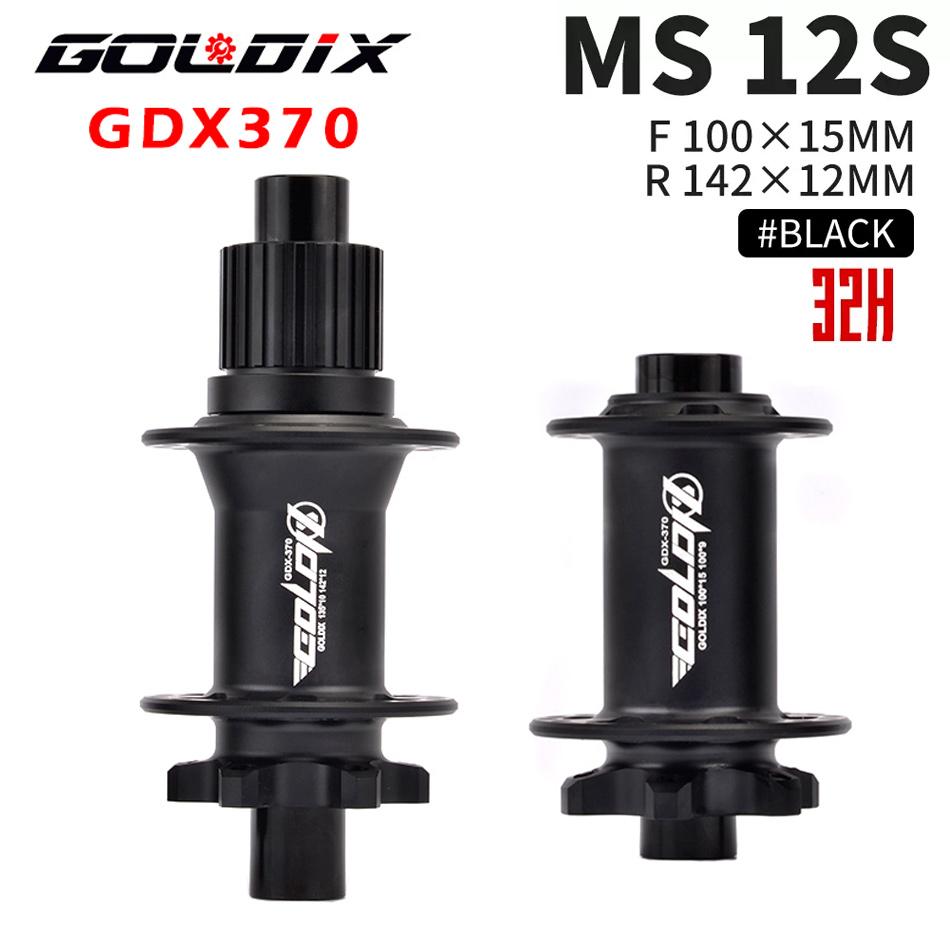 Втулка Goldix M370 Boost 32 отверстия МТБ Thunder Masses Велосипедная втулка Трещотки Cube Pro 7 32 отверстия Cube 12x148 Задняя Передняя 15x110 Трещотка 36T