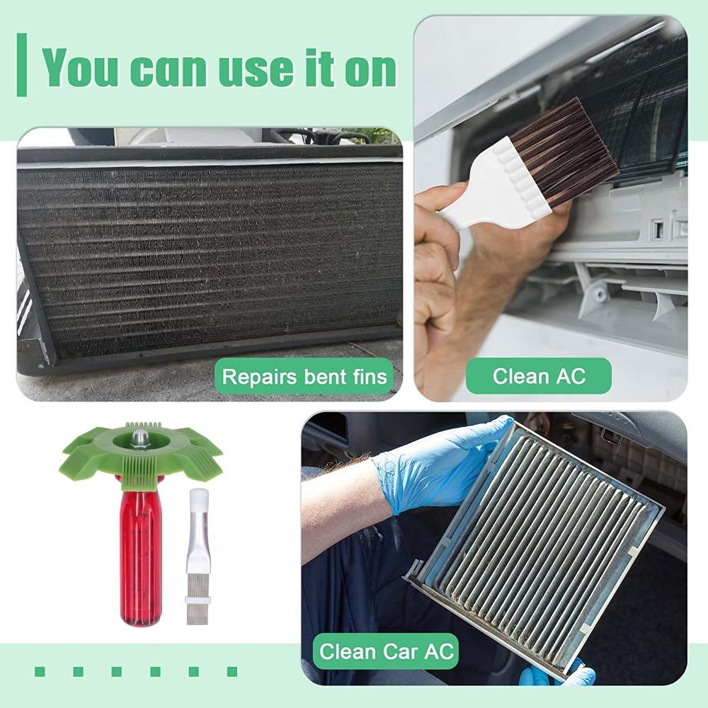 2pcs Straightener Tool Air Conditioning Condenser Fin Straightener  Radiator Maintenance
