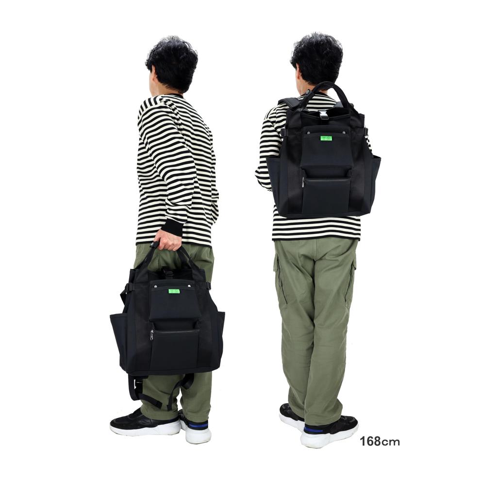 Porter Union Сумка Yoshida, Мужская и Женская, Рюкзак и Сумка-тоут, Формат A4, 25 л (черный)