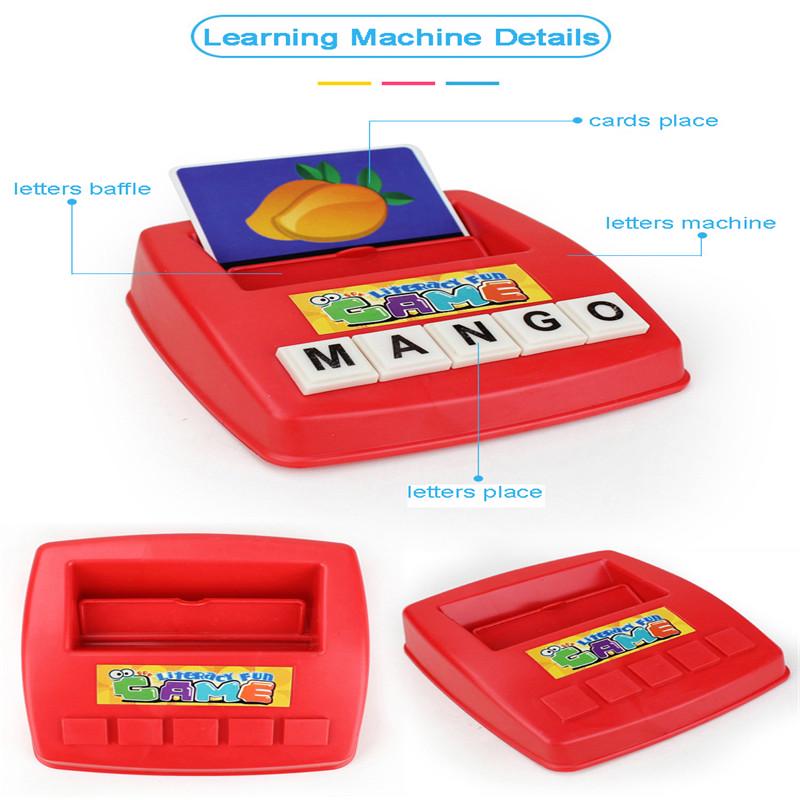 Карточка с буквами алфавита Грамотность Веселая игра Учим английский язык США ABC Дети Развивающие игрушки