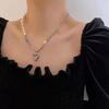 Chic Sweet & Cool Statement Necklace for Women: Trendy Clavicle & Sweater Chain Design for Autumn/Winter Fashion