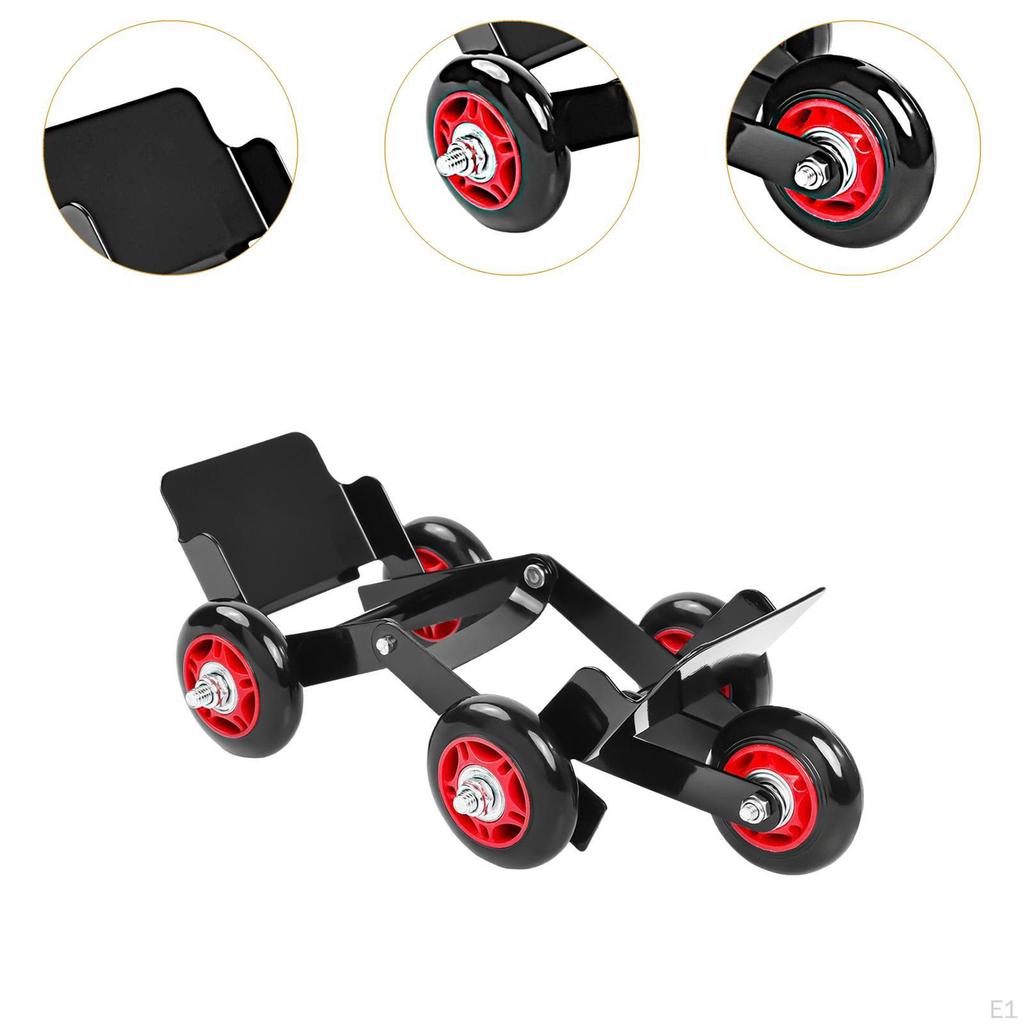 Бустер для спустившего колеса Аварийный ролик Портативный Сверхпрочный Инструмент для перемещения Мотоциклетный Передвижной Прицеп для