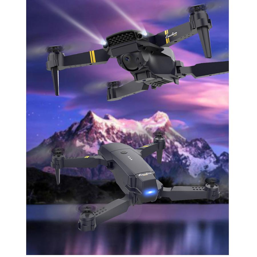 WIFI FPV 4K HD Двойные камеры Встроенный аккумулятор Складной Селфи RC Квадрокоптер Дрон