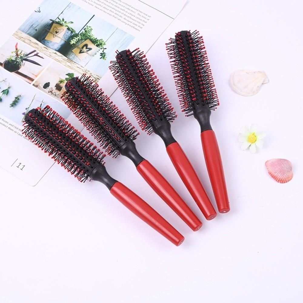 Anti-static Curly Hair Styling Round Comb Professional Hairstyle Massage Hairbrush  Barber