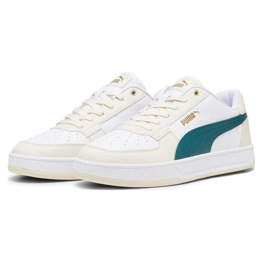 Puma Caven 2.0 Comfortable Lightweight Versatile Low-Top Sneakers Unisex Sneakers White Green 392290-10