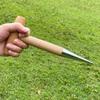 Wooden Handle Plant Hole Digger for Planting 2025 New Pointed Soil Hole Digging for Sowing Seeds