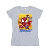 Marvel Womens/Ladies Spidey And His Amazing Friends Flying Cotton T-Shirt