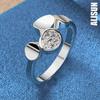 925 Sterling Silver Round Ring Fashionable Wedding Jewelry
