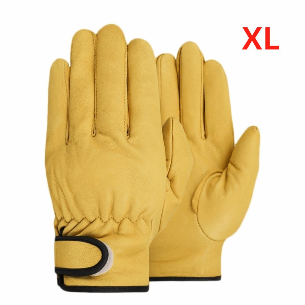Stretchable Wrist Work Gloves Wear-Resistant Welding Gloves Driver Gloves Labour Safety Supplies