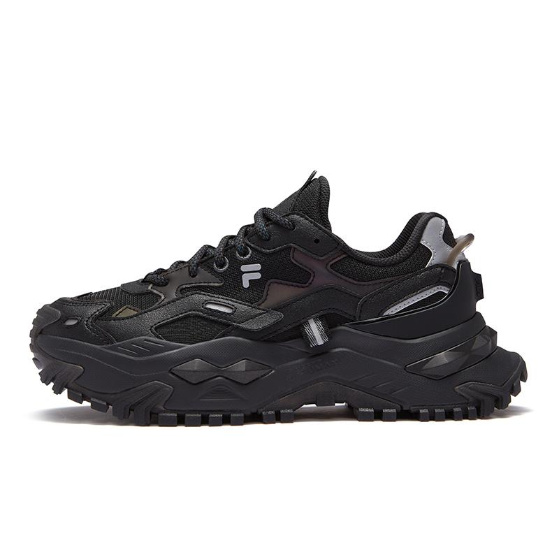 Fila Fusion Модные Удобные Низкие Папины Кроссовки Женские Кроссовки Черные T12W431003FBK