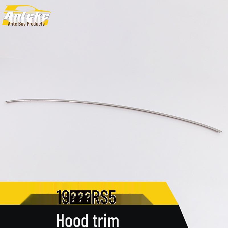 Compatible with 2019 Baojun RS5 Hood Bright Trim and Front Grille Decoration Accessories.