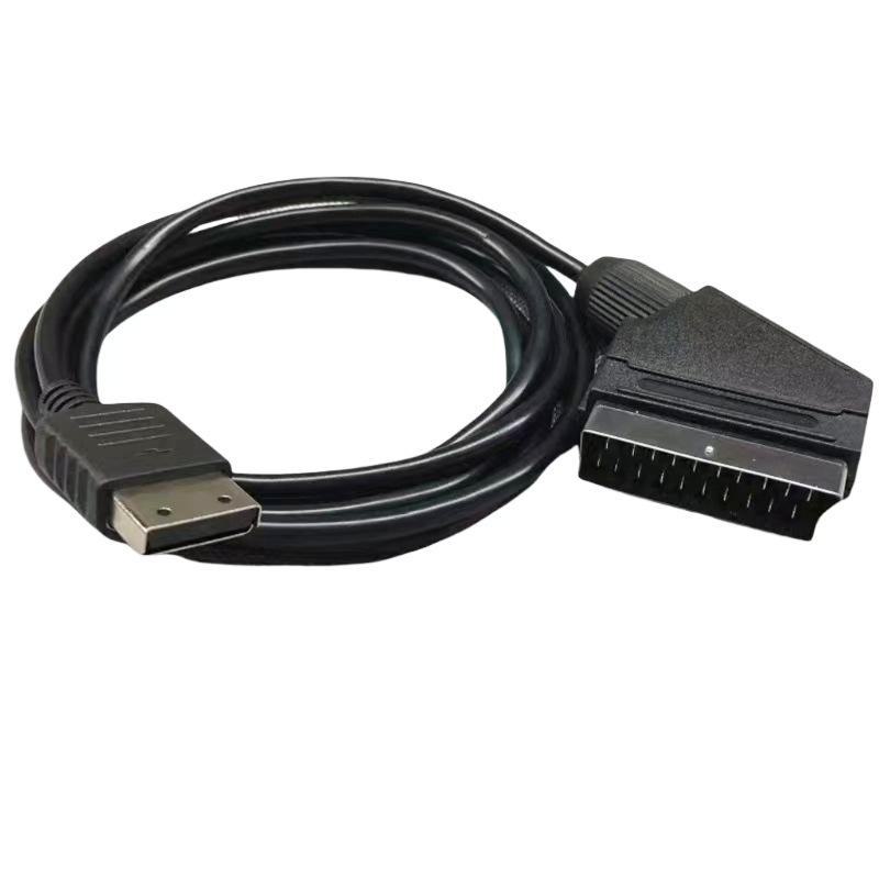 Совместимый кабель RGBS SCART для Sony PS2/PS3 для европейского ТВ