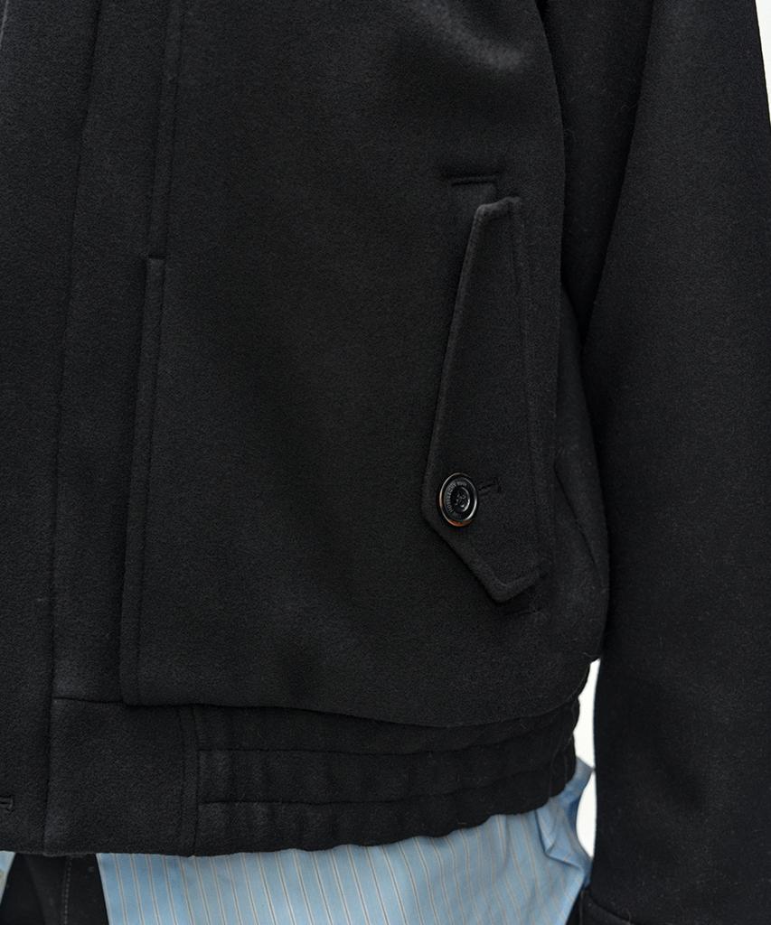ADSB ANDERSSON BELL Linus Harrington Wool Jacket (Black)
