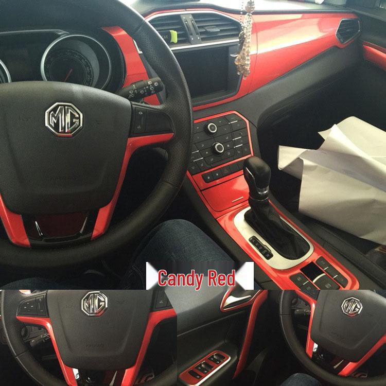 Ruiteng Carbon Fiber Interior Stickers for MGGS Console Decor