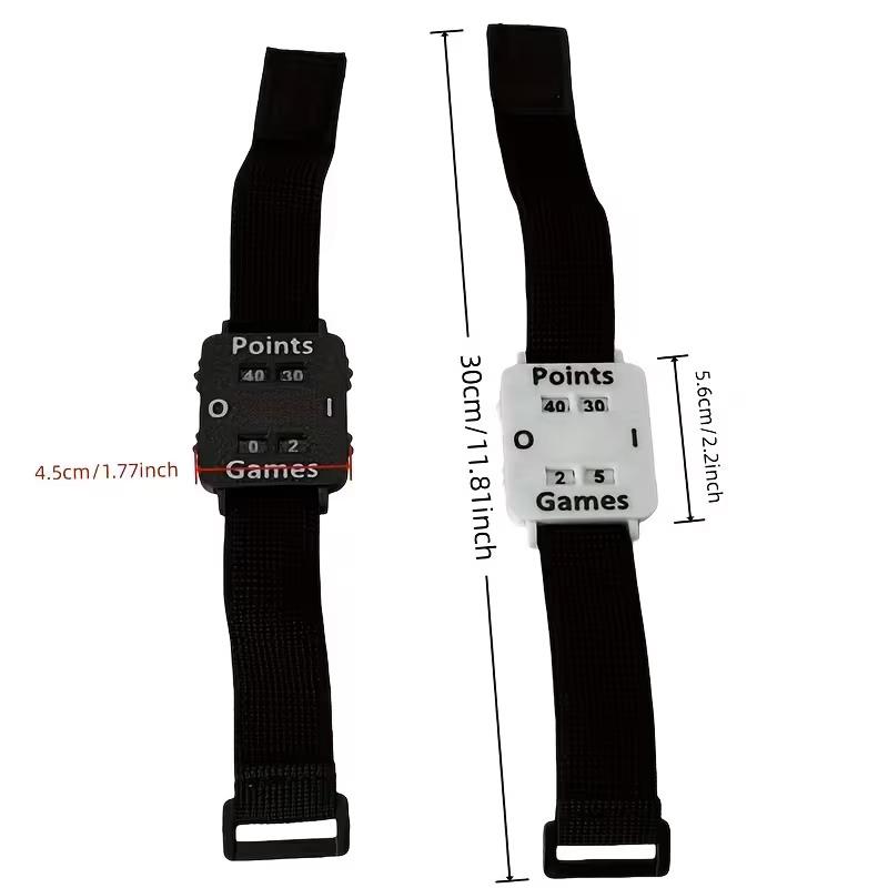 Portable Cricket/Tennis/Padel Scorer Wristband Instant Score Tracker No Memory Loss Suitable For Coaches, Referees, Players