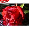 5D Diamond Painting Rose Flower Home Decoration Handcraft Kit Embroidery Picture