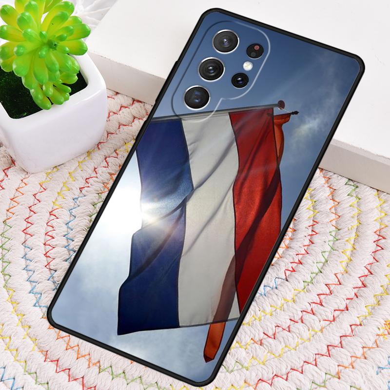 Чехол для телефона с флагом Франции для Samsung Galaxy note 10 pro S26 Ultra S23 S24 FE S25 S21 S22 PLUS ударопрочный