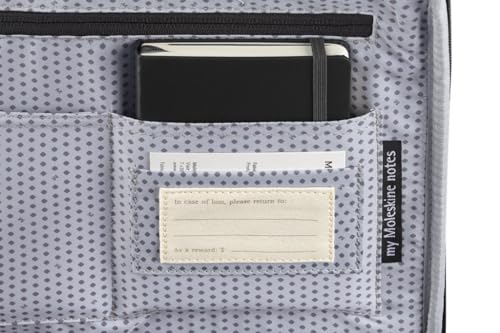 Moleskine Business Bag, Fits 13-inch Laptop, Backpack, Classic Professional, Vertical Design, New Model, Black, One Size