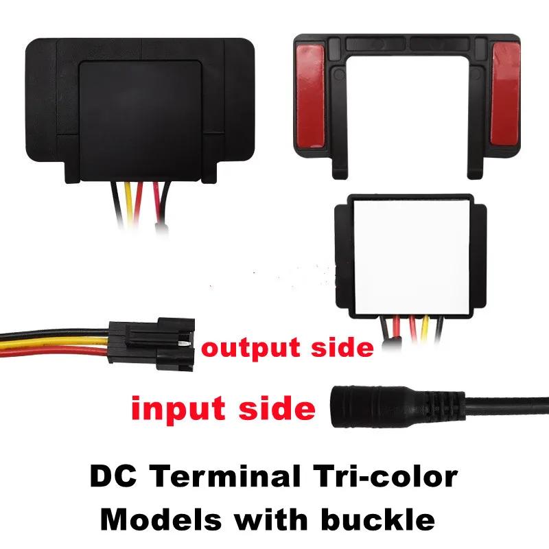 DC 12V 24V Зеркало Сенсорный Выключатель Датчик Зеркало Для Ванной Комнаты Зеркало Для Макияжа Светодиодный Монохромный Трехцветный Безэлектродный Регулировка Яркости