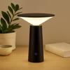 Matte Black Mushroom Touch Dimmable USB‑C Table Lamp