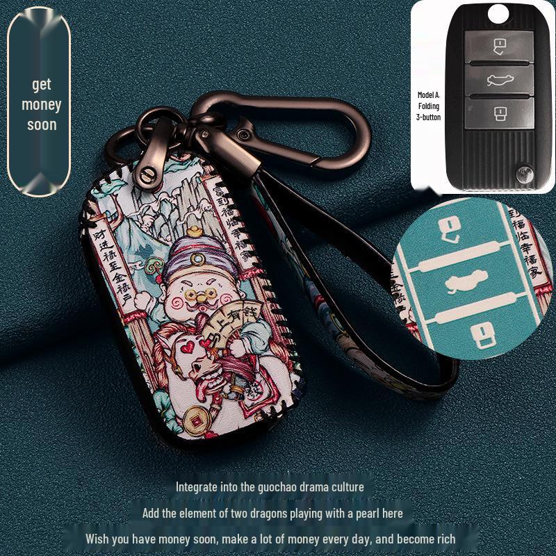 Чехол для ключа Roewe RX5 Max для моделей автомобилей i5/RX3/360/550/350/RX8/i6 Plus