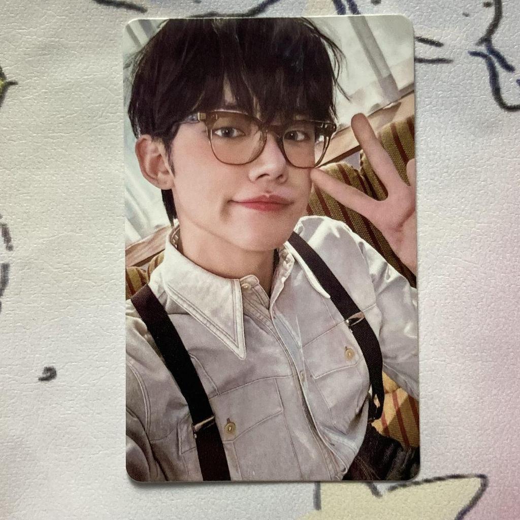 [USED] TXT Yeonjun New Membership Bonus FC Fan Club Trading Card