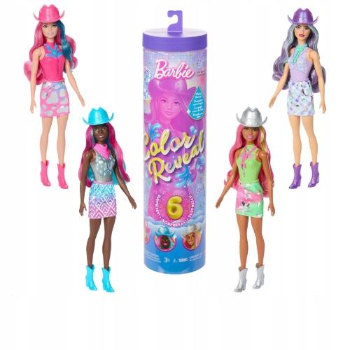 Barbie Color Reveal Fashion Doll And Accessories With 6 Surprises